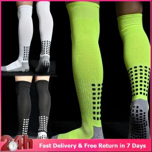 Long Sleeve Football Socks: Knee Length Non-Slip Sports Thickened Socks for Adults & Children