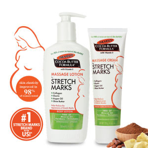 PALMERS Pregnancy Mom Stretch Marks Care (Lotion 250ml/ Cream 125g)