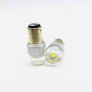 ไฟท้าย ไฟเลี้ยว กระพริบ ไม่กระพริบ รถยนต์ ขั้วกลม2จุด ขั้วเสียบใหญ่ 1157 7440 7443 18W 12v และ 24V 1คู่ CAR