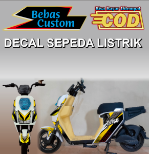 STIKER M60 Uwinfly Sepeda Listrik DECAL STRIPING Merek setiker Ofero Genio Pacific United Viar Exotic Saige Mevi Voxa Selis