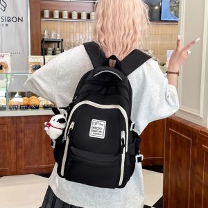 DYJKOUG Công suất lớn Ba lô học sinh Đa chức năng Thường ngày Túi đeo vai du lịch Di động Hợp thời trang Ba lô đại học Phụ nữ