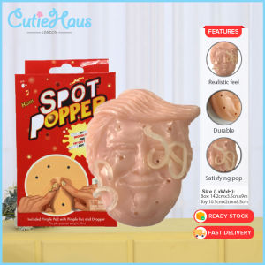 CUTIEHAUS Pimple Popping Face Model Toy Mainan Untuk Squeezing Jerawat Stress Relief And Memicit Blackhead Serta Whitehead - Fulfilled by Cutiehaus