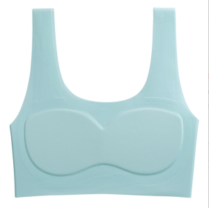 【Ready Stock Malaysia】Teenager Latex Padded Bra /Training Bra seamless without Trace Kids Bra