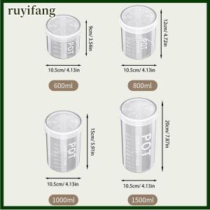 ruyifang ภาชนะบรรจุธัญพืชในครัวปิดสนิทภาชนะเก็บขนมใสกันความชื้นธัญพืชและธัญพืชปิดผนึกกล่องบาร์เรล