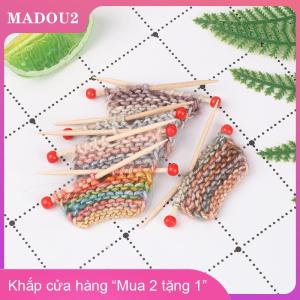 [COD] MADOU2 Áo len dệt kim dày mô phỏng thu nhỏ Nhà búp bê 1:12 phụ kiện trang trí tự làm