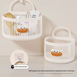 SeasTina ตะกร้าใส่ของติดผนังน่ารักๆสำหรับห้องครัว & อ่างอาบน้ำรับน้ำหนักได้เยอะ