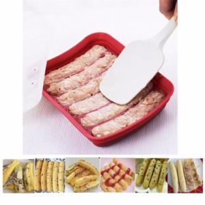 SOL HOME ® Silicone DIY Sausage Maker  Hot Dog Maker (RANDOM COLOR) FDA Approved BPA FREE by SOL Home ® (Kitchen)