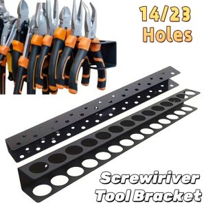 X ADORNMENT 1Pcs คีมค้อน ที่วางคีม ชุดเครื่องมือช่าง ของใช้ในเวิร์คช็อป ที่เก็บเครื่องมือ ใหม่ ติดผนัง ชั้นวางไขควงติดผนัง