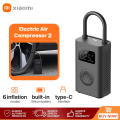 Xiaomi Mijia Portable Electric Air Pump 2 Smart Digital Display Tire Inflator Car Air Compressor Pump Electric Smart LED COD. 