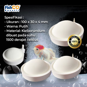 Fishco Batu Aerator Nano Air Stone Convex 100mm