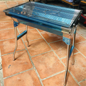 [QUÀ TẶNG] Bếp Nướng Than hoa Bếp nướng BBQ GRILL ngoài trời Phù hợp quán hàng nướng tại gia mang đi dã ngoại nướng homstay sân vườn