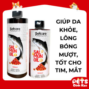 Chai 1000ml Dầu Cá Hồi Petcare Cho Chó Mèo - Đẹp Lông Ăn Ngon Miệng Phát Triển Toàn Diện