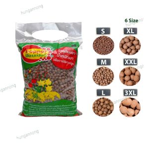 Túi 1 lít size M - Đất Sét Nung Trồng Sen Đá Bonsai Hàng Thailand