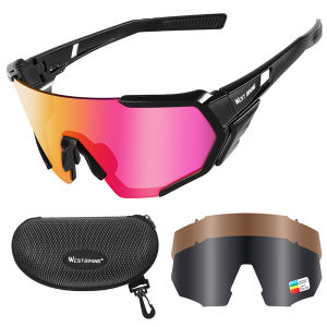 WEST BIKING Polarized Cycling Glasses Mens Sunglasses Eyewear Protection Goggles UV400 Protection Fishing Glasses Driving Sunglasses Cycling Goggles