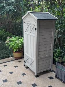 Balcony Storage Cabinet Out Door Storage Cabinet Stand Outdoor Gap Cabinet Anti-Corrosion Space Savers