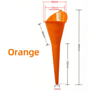Gbest Long Spout Multi-Function Funnel for Car Motorcycle Gasoline Fuel Oil Engine Machine Funnel Angled Tip Prevents Spills Smooth Fast Flow