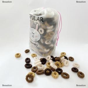 [COD] Beaution 100Pcs Girls Colorful Hair Bands Set Nylon High Elastic Rubber Band Childrens Hair Circles Kids Hair Tie Hair Accessories