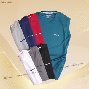 Áo thun ba lỗ nam  áo thun sát nách nam (logo ngẫu nhiên )  chất thun lạnh co giản 4 chiều Adam _fashion