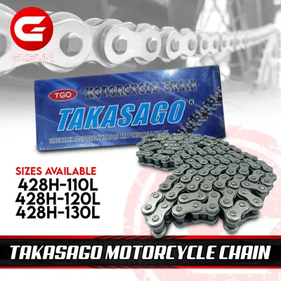 Chain 428H - TAKASAGO Brand | Universal Heavy Duty Chain | High Performance Premium Quality (Quality Not Quantity) - GCSUN MOTORCYCLE
