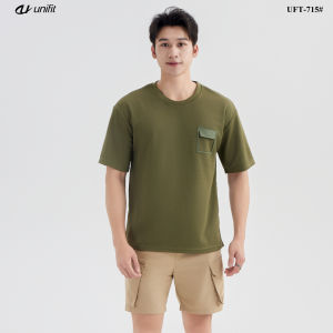 UNIFIT Oversized Cotton Round Neck Tee for Men and Women - Loose-Fitting Casual Wear UFT-715