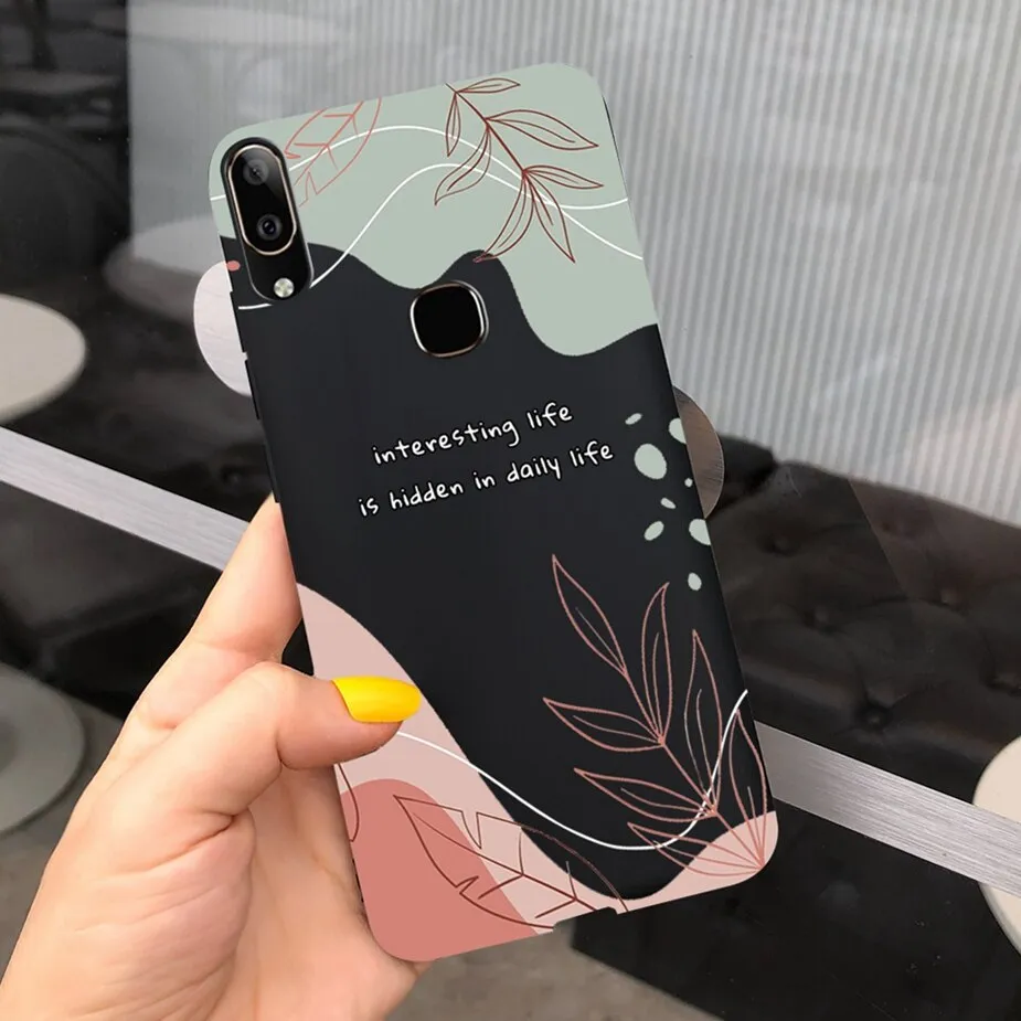 V11 Pro Vivo V11 1806 Back Cover Leather Vivo V11 Pro Back Case