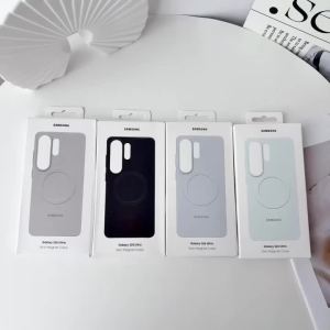 Solid Color Thin Magnetic Phone Case For Samsung Galaxy S26 Ultra S25Ultra For Magsafe Wireless Charging Shockproof Back Cover