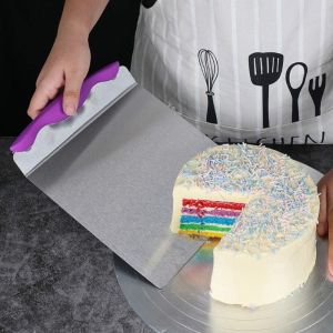 Stainless Steel Cake Lifter Pizza Lifter Kitchen Cake Transfer Spatula Food Grade Shovel Kitchen Baking Tool