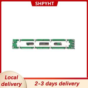 [COD] SHPYHT Local delivery Ship within 24 hours 60mm Fader Mixer Double B10K Volume Potentiometer Mixer Fader Straight Sliding Volume Potentiometer