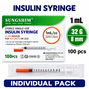 Syringe 1 mL 32G 3 mL 23G | Weight loss