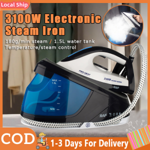 3100W Electric Iron Portable Steam Iron Portable Steam Iron Mini Ironing Machine Garment Steamer 1.5L Water Tank
