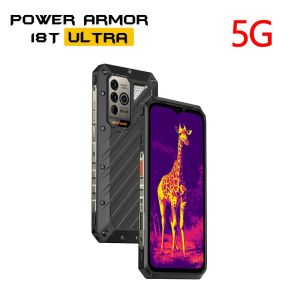 Ulefone Power Armor 18T Ultra 5G Rugged Phone Thermal Imaging 24GB RAM+512GB ROM 108MP Smartphone Android 13 9600mAh 66W NFC