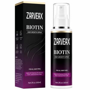 Spray for Women & Men with tin Rosemary Oil & Batana Oil – Non-Greasy Scalp Care Spray for Thinning Hair Helps Strengthen Hair Roots & Support Thicker-Looking Hair – 60ml