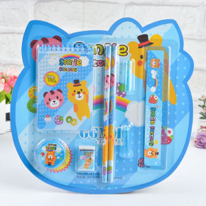 Murah Banget - Stationary Set Karakter Kartun / Set Alat Tulis 8 In 1 / Set Alat Tulis Kartun Lucu / Stationery Set 8 In 1 Lucu