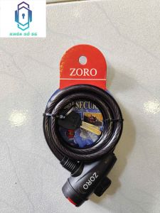 Khóa dây dùng chìa ZORO - 100cm Hàng Chính Hãng
