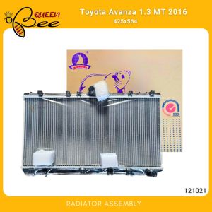 QUEENBEE 121021 Toyota Avanza 1.3 MT 2016 Radiator Assembly M/T 425x564x16mm (polar)