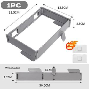 【Daily Suki Store】Foldable Garbage Bag Holder No Drill Wall Mounted & Cabinet Door Trash Bag Rack ABS Plastic Kitchen Bathroom Cabinet Door Organizer