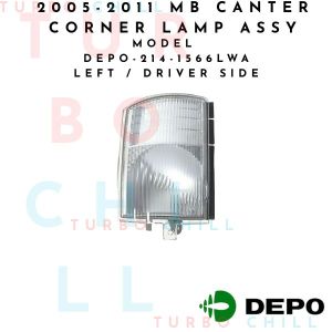 2005-2011 MB CANTER CORNER LAMP ASSY DEPO-214-1566LWA LEFT / DRIVER SIDE