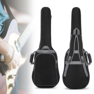 102 X 34 X 6cm Electric Guitar Backpack 10mm Sponge Waterproof Oxford Fabric Portable Double Straps Guitar Bass Gig Bag2026