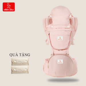 Địu em bé HAPPY WALK có bệ ngồi ngăn chứa đồ siêu thoáng khí chắc chắn an toàn đai địu ngồi đa năng 12 tư thế cho bé bảo hành 6 tháng lỗi đổi mới trong 7 ngày đầu nhận hàng