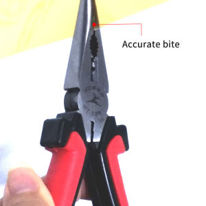 💞【Special price】💖Muya 6 8 Curved Nose Curved Nose Pliers With Spring Teeth Elbow Pliers R-526A 528A Multi Tool