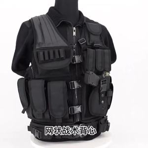 Tactical Mesh SWAT Vest Military Combat Armor Vests Breathable Security Hunting Army Outdoor CS Game Training Jacket Top