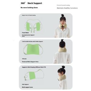 Gối du lịch kê cổ Bộ nhớ bọt Điền gối du lịch cho máy bay nhỏ gọn Ergonomic thiết kế cho ngủ máy bay tàu