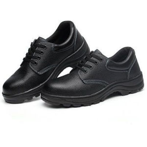 Leather Safety Shoes For Men Women Steel Toe Work Boots Low Cut Labor 6kv Insurance Shoes