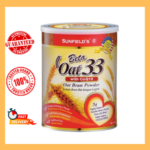BETA OAT 33 WITH COQ10/OAT BRAN POWDER/Help Reduce Cholesterol(630gm