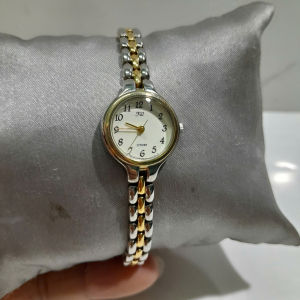 Đồng hồ lắc nữ Citizen Fill size 19mm demi trắng vàng Second hand