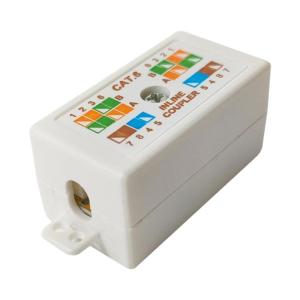 RJ45 Cat6 Junction Box Inline Punch Down Coupler Joiner for Cat6 Ethernet Networking Cable Ethernet Cable Connection
