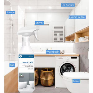 100% Removed💯Bathroom Scale Cleaner Toilet Cleaner Stain Remover 500g Remove water stains and limescale from tiles glass and stainless steel Multifunctional Foam Cleaner Bathroom stain remover Water Stain Remover Toilet Bowl Cleaner