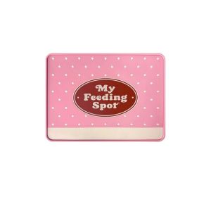 FOUNDTWO Anti-spill Pet Feeding Pad Non-slip Anti-fouling Cat Drinking Feeding Mat Easy To Clean Waterproof Pet Placemat Cat Feeding Supplies