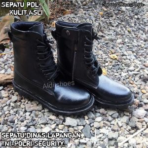 Sepatu PDL Kulit Motif Jeruk PDL Tni Polri Security Linmas Limnas K.MIL Sepatu PDL Kulit Motif Jeruk PDL Tni Polri Linmas