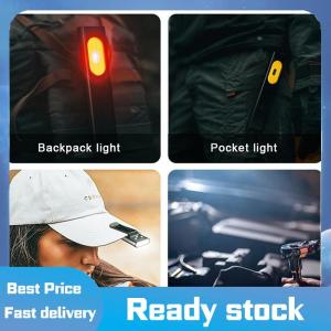Sports🚴🏻‍♀️ An ninh nhấp nháy làm việc ánh sáng cảnh báo ánh sáng mạnh ánh sáng mini di động ngoài trời bảo trì khẩn cấp Đèn pin dao cap CLI